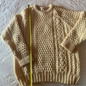 Irish sweater. Wool. Vintage with little to no wear.